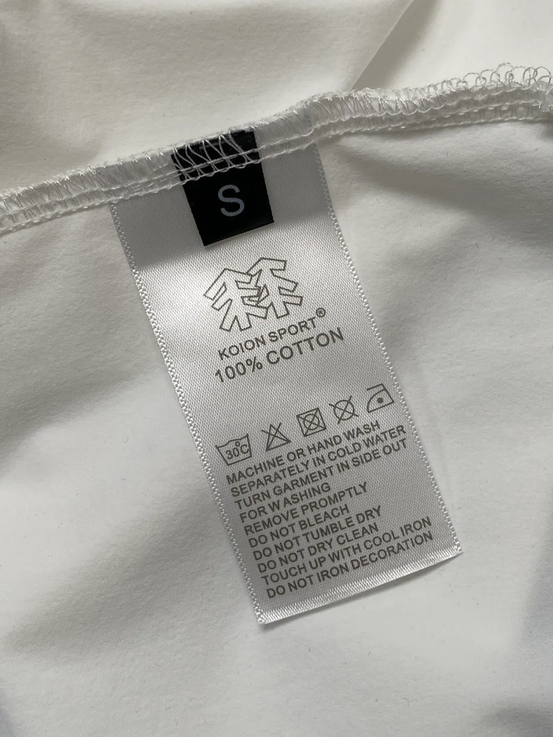 KOLON SPORT polo Same Style Breathable Same Style Sizes：S-XXL ：Black White Navy Blue